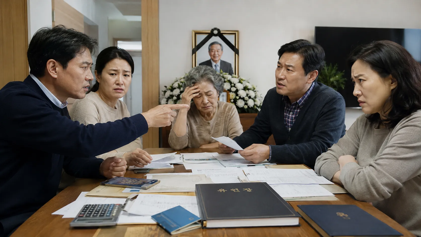 유산상속비율에서 배우자 상속분이 1.5배로 계산되는 경우와 자녀·부모 배분 방식