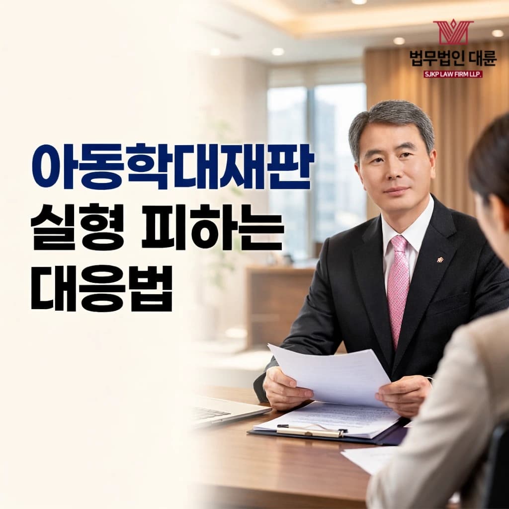 아동학대재판 앞두고 있다면? | 아동학대재판 실형 피하는 대응법